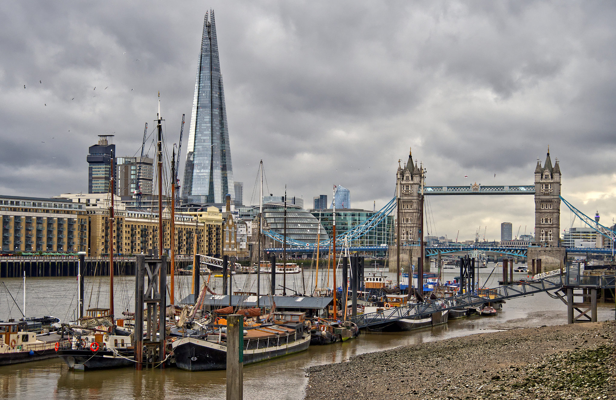 Hermitage Community Moorings, Wapping, London